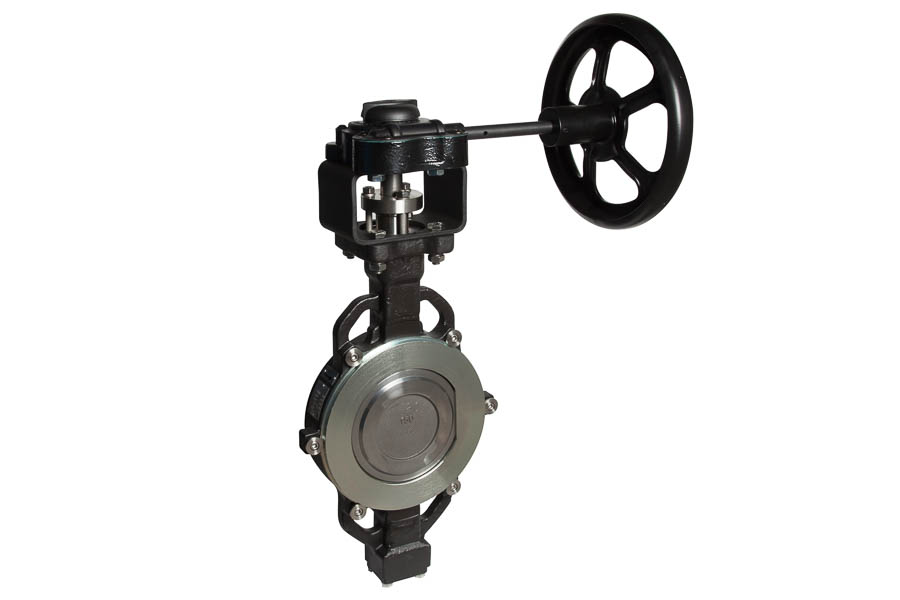 High performance butterfly valve - wafer type, Steel - Fire safe
